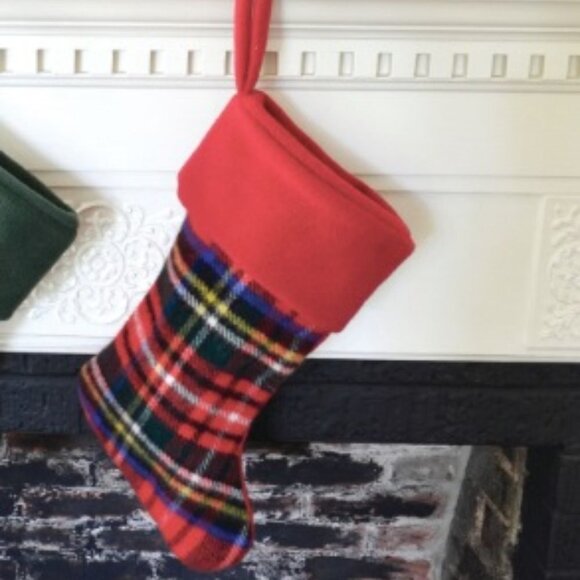 Tweedmill Christmas Stocking, 100% New Wool, Royal Stewart - Picture 3 of 5
